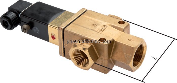 Exemplarische Darstellung: 3/2-Wege Magnetventil (