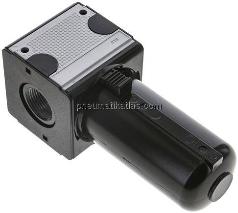 MULTIFIX Vakuumfilter, G 3/4", Baur. 2, Metallbehälter mit Sichtrohr