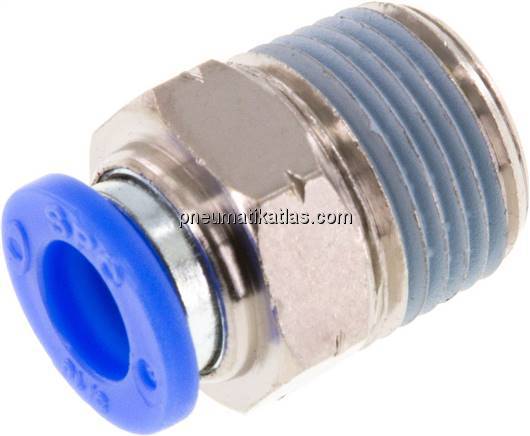 Gerader Steckanschluss NPT 3/8"-5/16" (7,94 mm), IQS-Inch