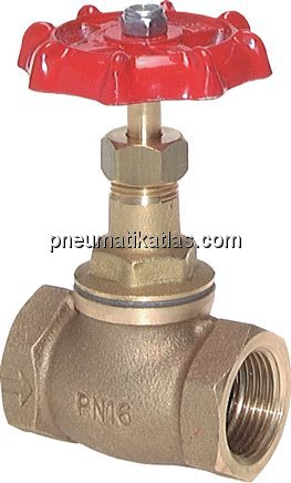 Exemplarische Darstellung: Muffen-Absperrventil