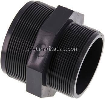 Doppelnippel G 3"-G 2-1/2", PVC-U