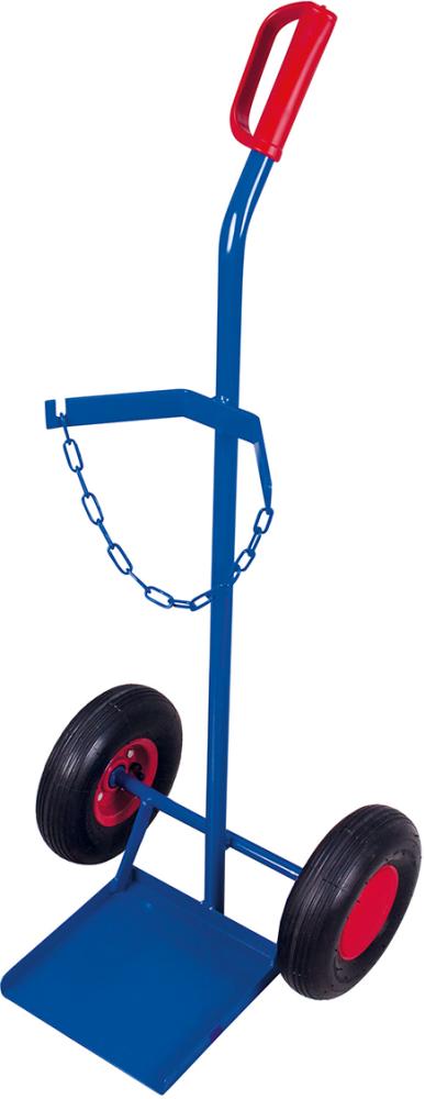 Stahlflaschenkarre 100 kg1x20-50 l Lufträder VarioFit