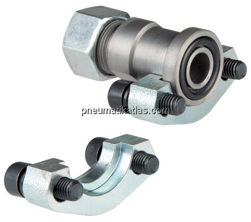 Exemplarische Darstellung: Gerade Flanschverschrau