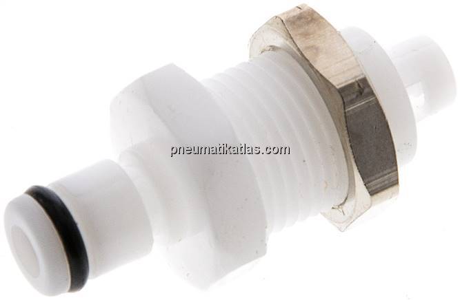 Schott-Kupplungsstecker (MC) mit Schlauchtülle, POM