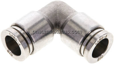 Winkel-Steckanschluss 10mm, IQS-ES LE/PVDF