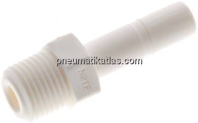 Einschraubtülle NPT 1/8"-1/4" (6,35 mm) Stecknippel, IQS-LE (EPDM-Dichtung)