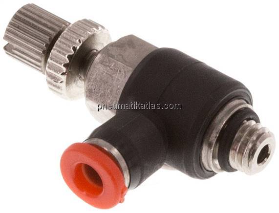 Mini-Winkel-Drosselrückschlagventile M 5-3mm