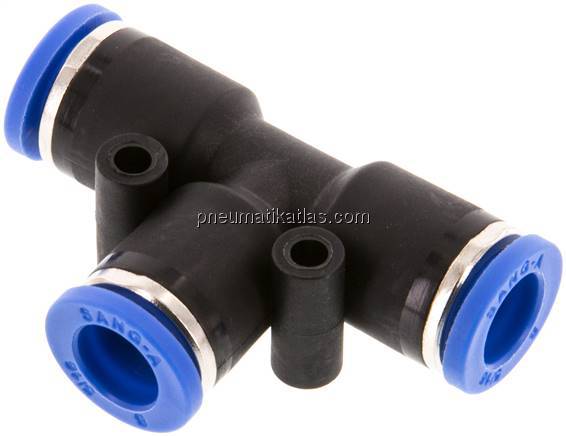 T-Steckanschluss 8mm-8mm, IQS-Standard