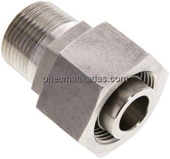 Einstellb. Schneidringverschr. 25 S-NPT 1", 1.4571