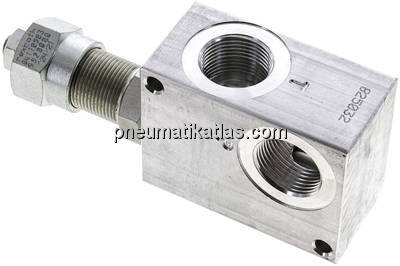 Druckbegrenzungsventil 3x G 3/4", 80 - 350 bar, max. 80 l/min