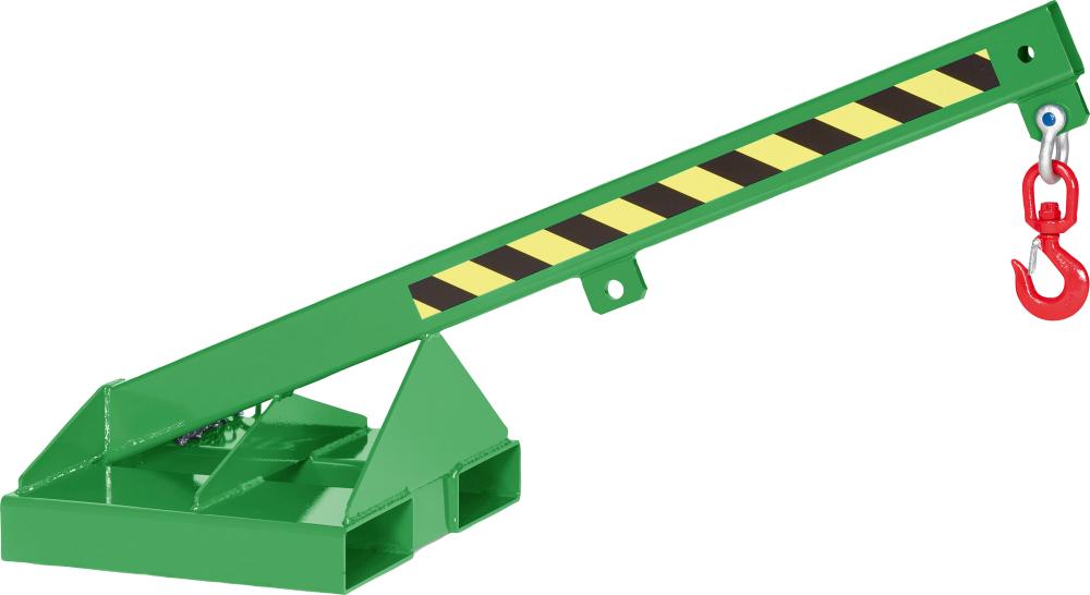 Lastarm Typ RLH-1 1000kg 25° Neigung max. 1390mm RAL 6018 gelbgrün