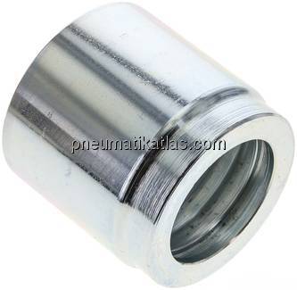 Pressanschluss Hülse 1 SN, 2 SN & 2 SC (nicht geschält), 67,0 x 64,8 (Da x L)