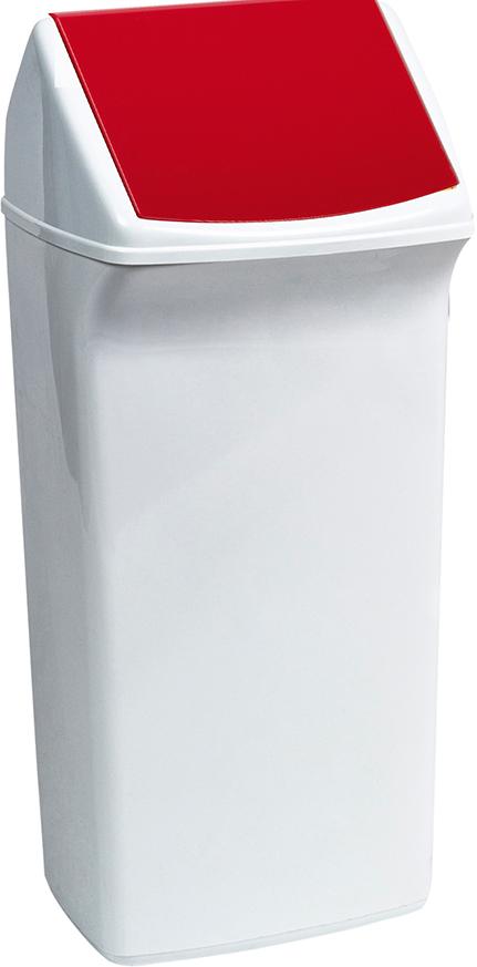 Müllbehälter rot 40 l Fassungsvermögen