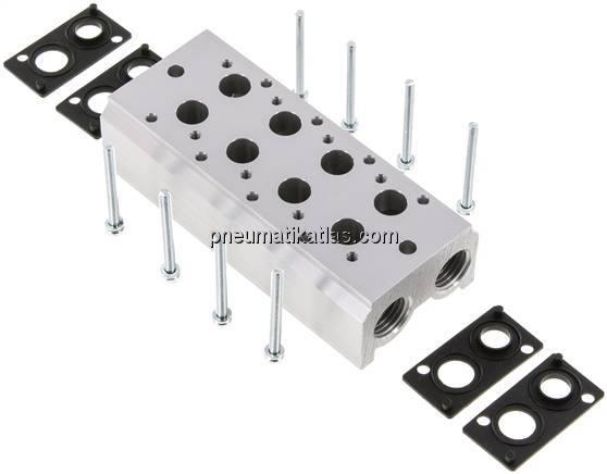 Reihenleiste (4-fach) für SF2000 (3/2-Wege)