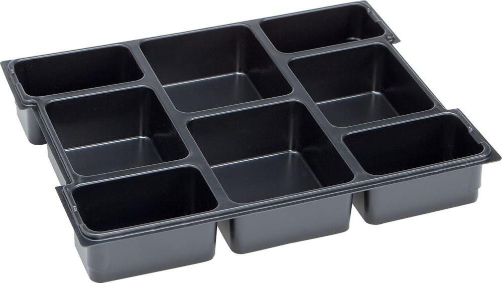 L-BOXX Kleinteileeinsatz für L-BOXX 102, 8 Mulden B405xT315xH62 mm