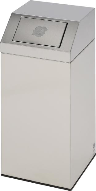 Wertstoffsammler Edelst. 76 l 380x380x890 mm VAR