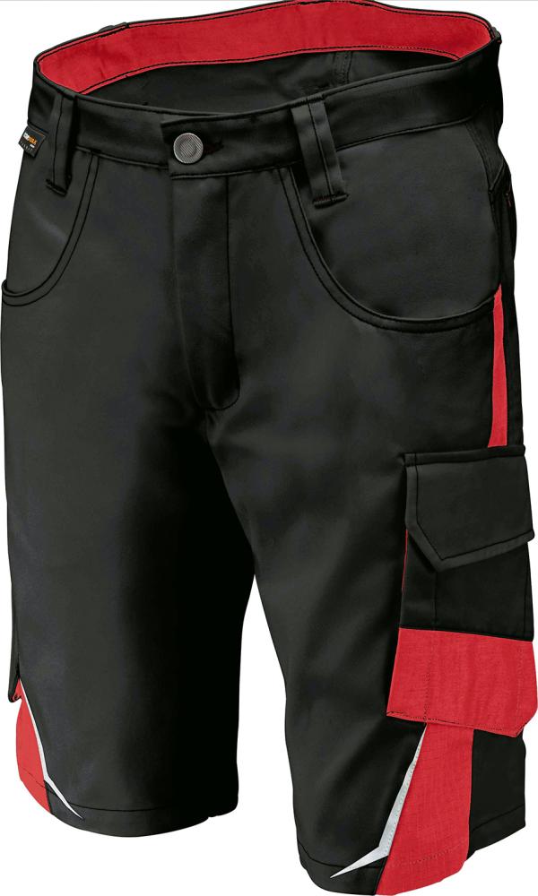 Bermuda PULSSCHLAG Gr. 60, schw./mittelrot