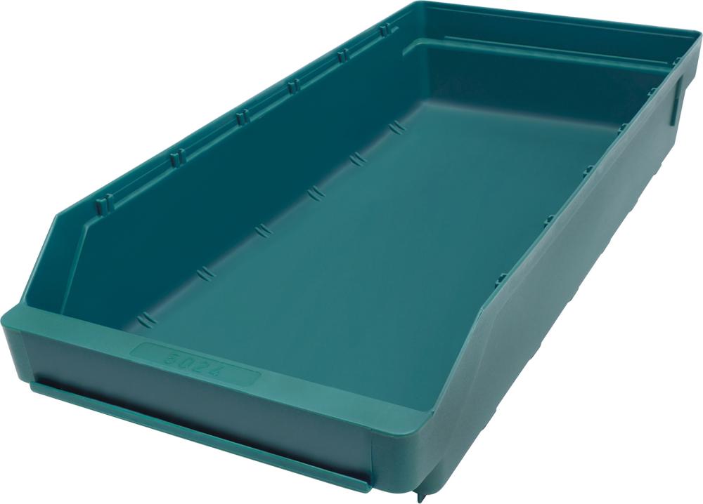 Kleinteilekasten B240xT500xH95 mm grün