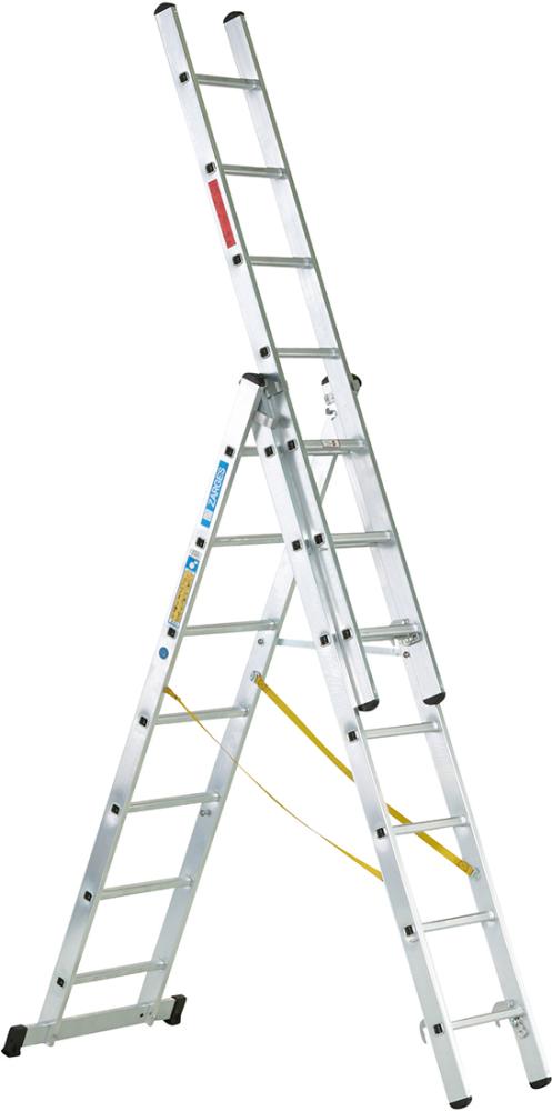 Mehrzweckleiter Skymaster X 3x7 Sprossen Leiterlänge max 5,00 m Arbeitshöhe 5,80 m