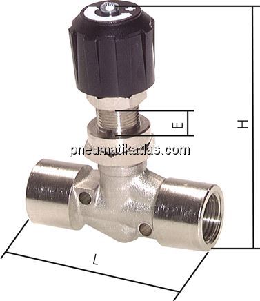 Exemplarische Darstellung: Nadelventil-Absperrvent