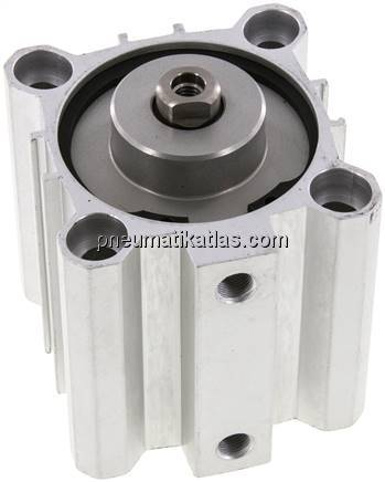 Kurzhubzylinder, doppeltwirkend, Kolben 63mm, Hub 40mm