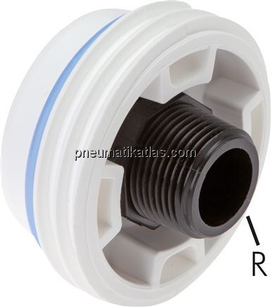 Exemplarische Darstellung: Fassadapter (Fassgewind