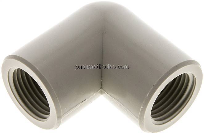 90°-Winkel G 1/2" (IG), Polypropylen