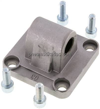 ISO 15552-Laschenschwenkbefestigung 63 mm, Aluminium