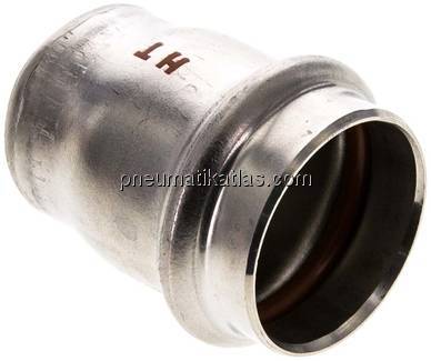 Pressfitting, Verschlusskappe, 28mm, 1.4404
