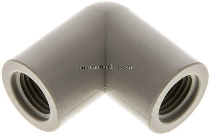 90°-Winkel G 1/4" (IG), Polypropylen