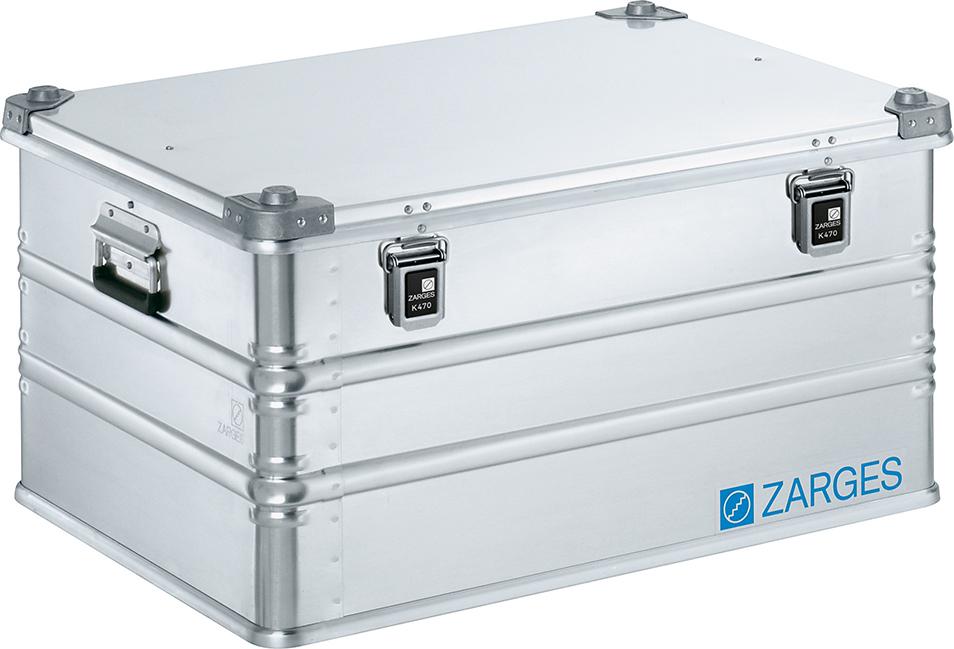 Alu-Kiste K470 157 l IM: ca. B750xT550xH380 mm2 Griffe ZARGES