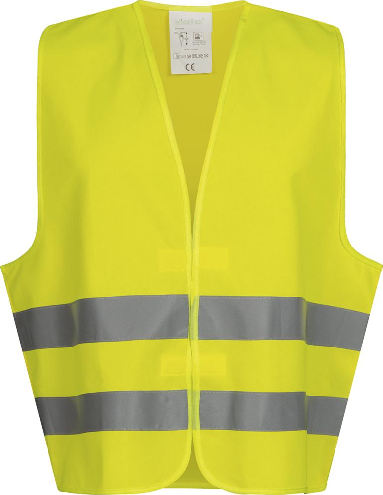 Warnweste, PES, Einheitsgröße, gelb