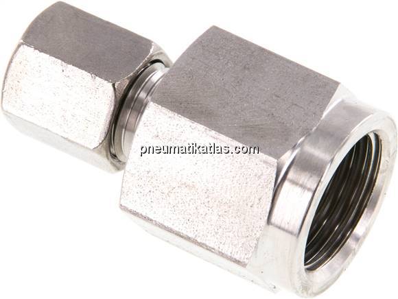 Manometer-Schneidringverschr. G 1/2"-6 S (M14x1,5), 1.4571