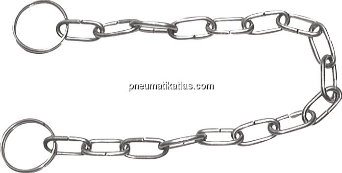 Exemplarische Darstellung: Kette aus Edelstahl