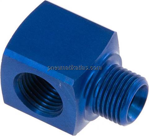 T-Stücke G 1/8"(AG)-2xG 1/8"(IG), Aluminium