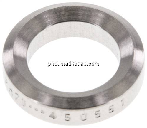 Manometer Dichtring, G 1/2", 1.4571, Dichtkantringe für Hydraulik-Schneidringver