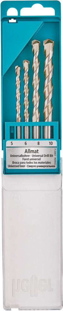 Mehrzweckbohrer-Satz Allmat 4-teilig 5-10mm heller