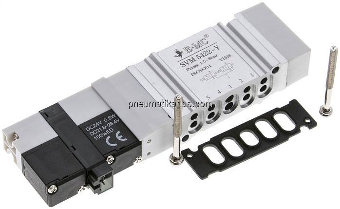 Magnetventil für S2V, 2x 3/2-Wege (NC/NC)