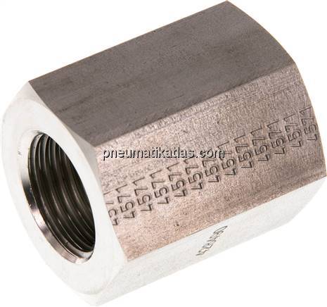 Hochdruck-Muffe G 3/4"-G 1/2", 1.4571