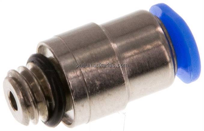 Gerader Steckanschluss M 6-3mm, Mini m. Innensechskt.