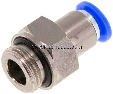 Steckanschluss, selbstabsperrend G 3/8"-8mm, IQS-Standard