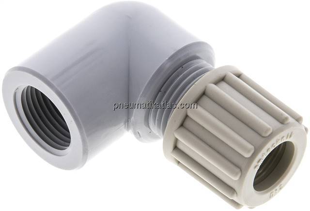 Winkel-Aufschraubverschraubung G 3/8"-12x10mm, PA