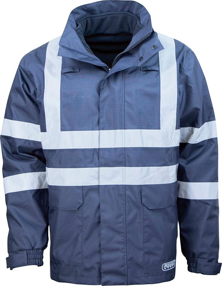 Multinorm-Parka 3850B blau, Reflex, Gr.3XL Gr.3XL
