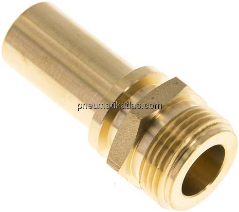 Gewindetülle, EN14420-5 G 3/4"-19 (3/4")mm, Messing