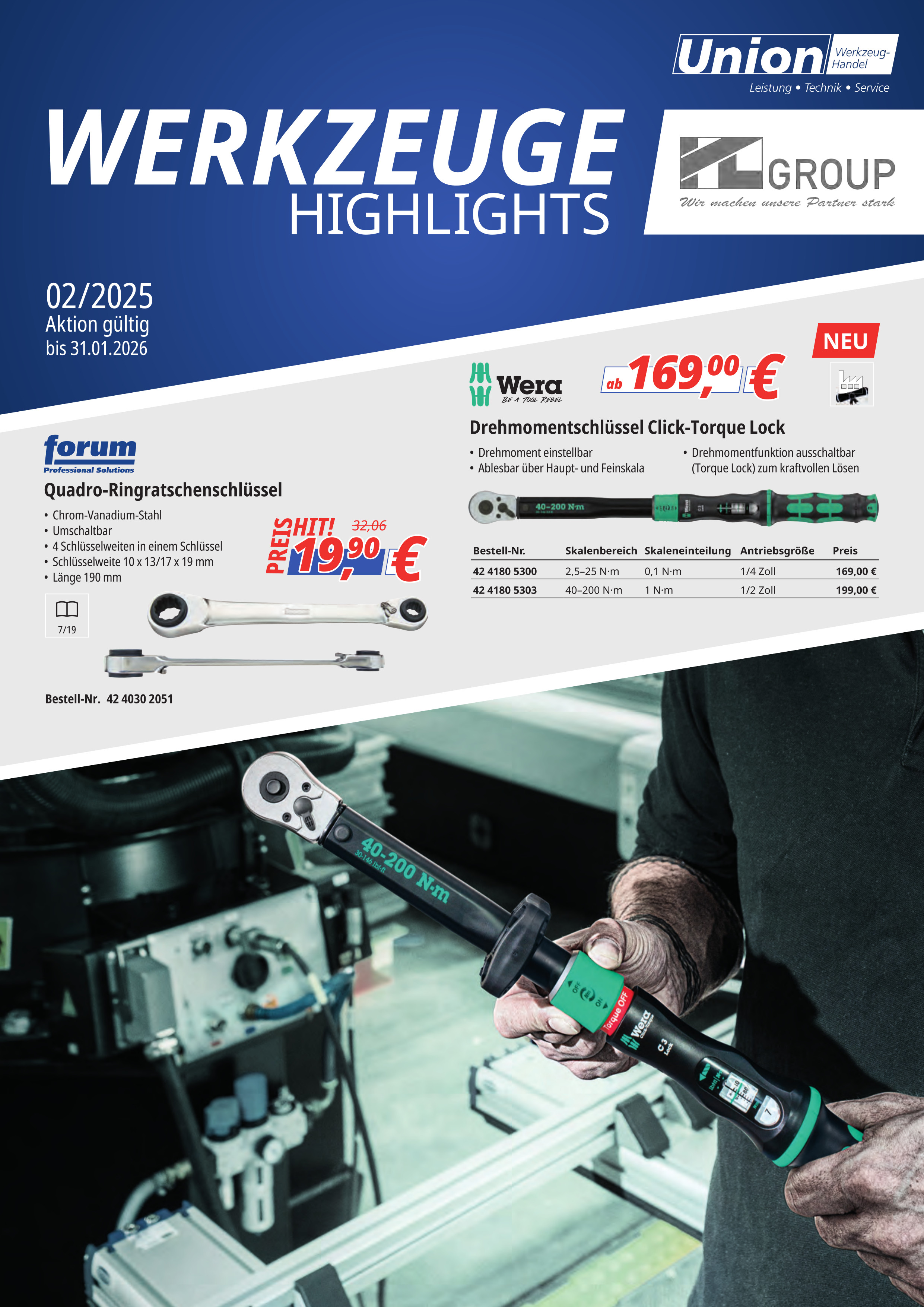 Werkzeughandel Highlights 