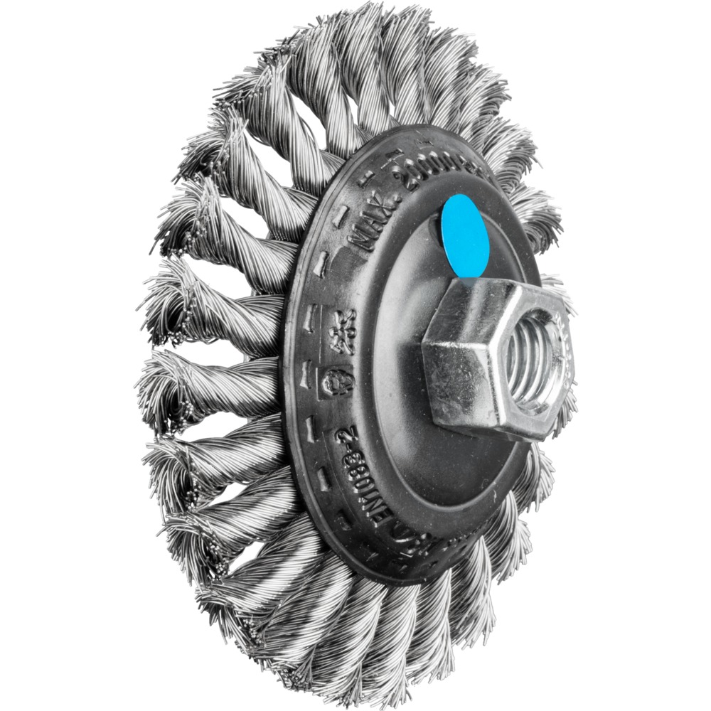 Kegelbürsten mit Gewinde KBG 10013/M14 INOX 0,35