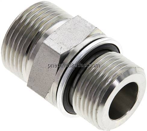 ORFS-Einschraubverschraubung UN 1-3/16"-12(AG)-M 27x2