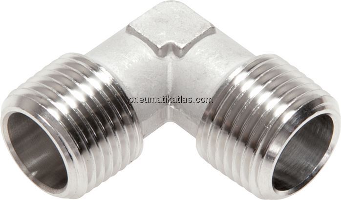 Exemplarische Darstellung: Winkel 90° mit Außengew