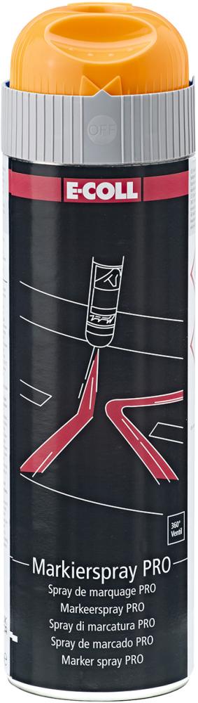 PRO Markierspray 500ml orange E-COLL
