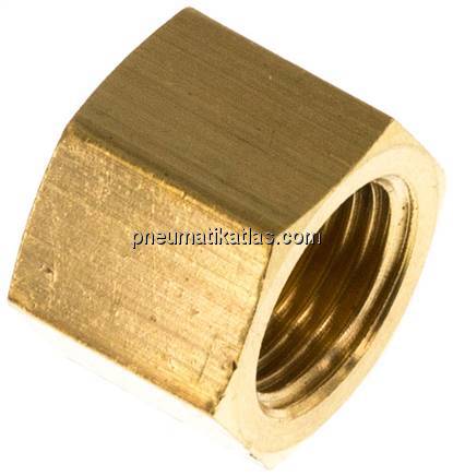 Verschlusskappe G 1/8", Messing